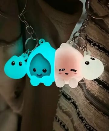 Eternal Spark Magnetic Couple Keychain