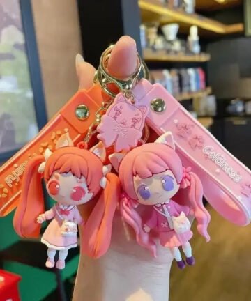 Beautiful JK Girl Cat Ears Keychain