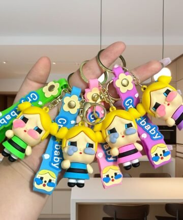 Cry Baby Bubble Aura Keychain