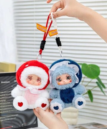 Wakuku Wonder Retro Plush Keychain