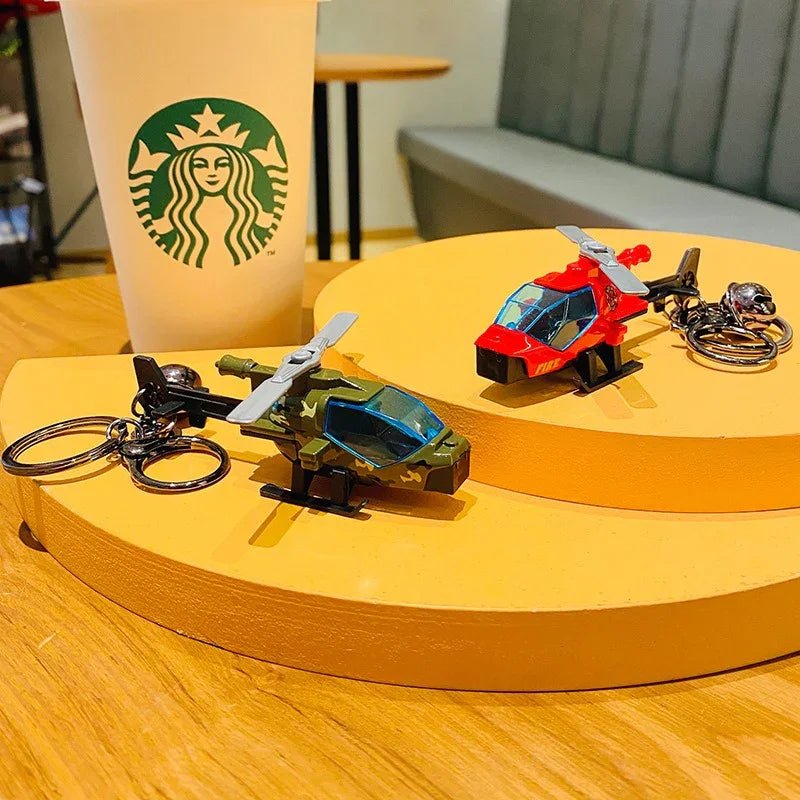 Soaring Mini Helicopter Keychain - Image 14