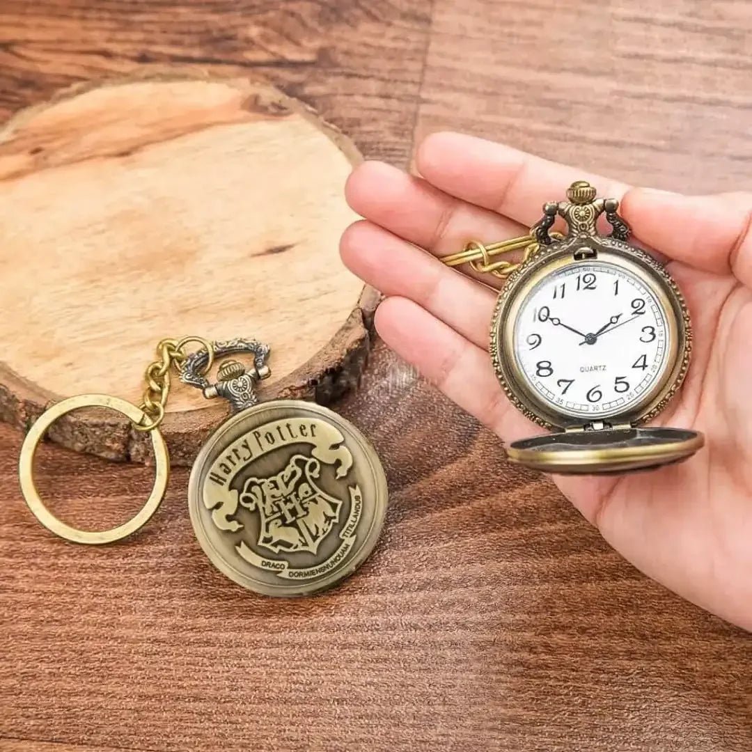 Classic Elegance Pocket Watch Keychain - Image 14