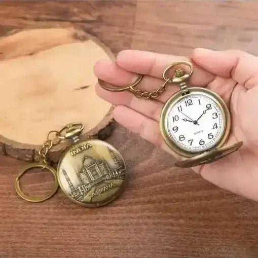 Classic Elegance Pocket Watch Keychain - Image 10
