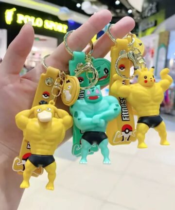 Pokimoen Fitness Show 3D Keychain