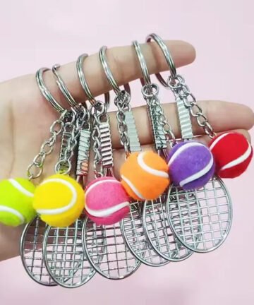 Grand Slam Elite Racket Keychain