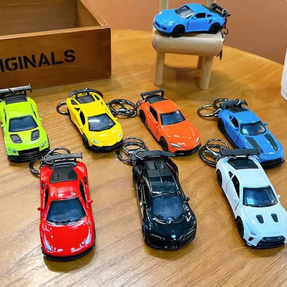 Apex Pullback Sports Car Keychain - Image 3