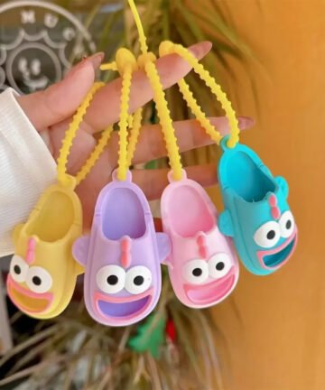 Hangyodon Beach Flip Flops Keychain