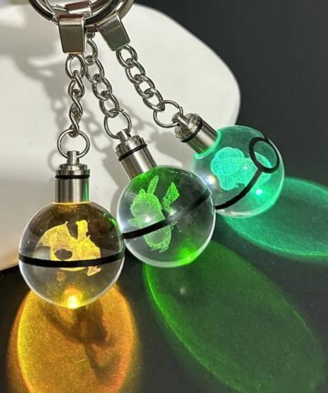 Luminous Legends Pokemon LED Keychain