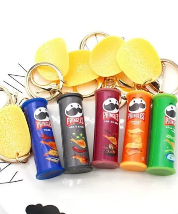 Pringles Crunch Box Keychain