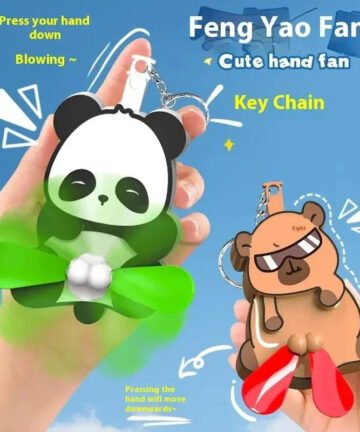 Scratchy Critters Breezy Buddy Keychain