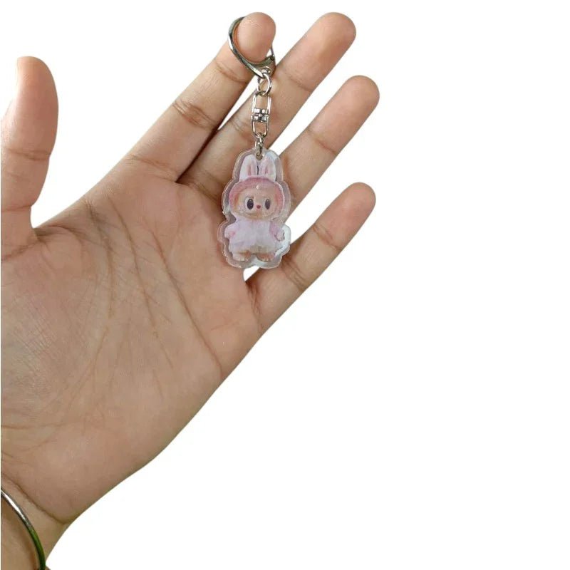 Labubu Flat Friends 2D Keychain - Image 27