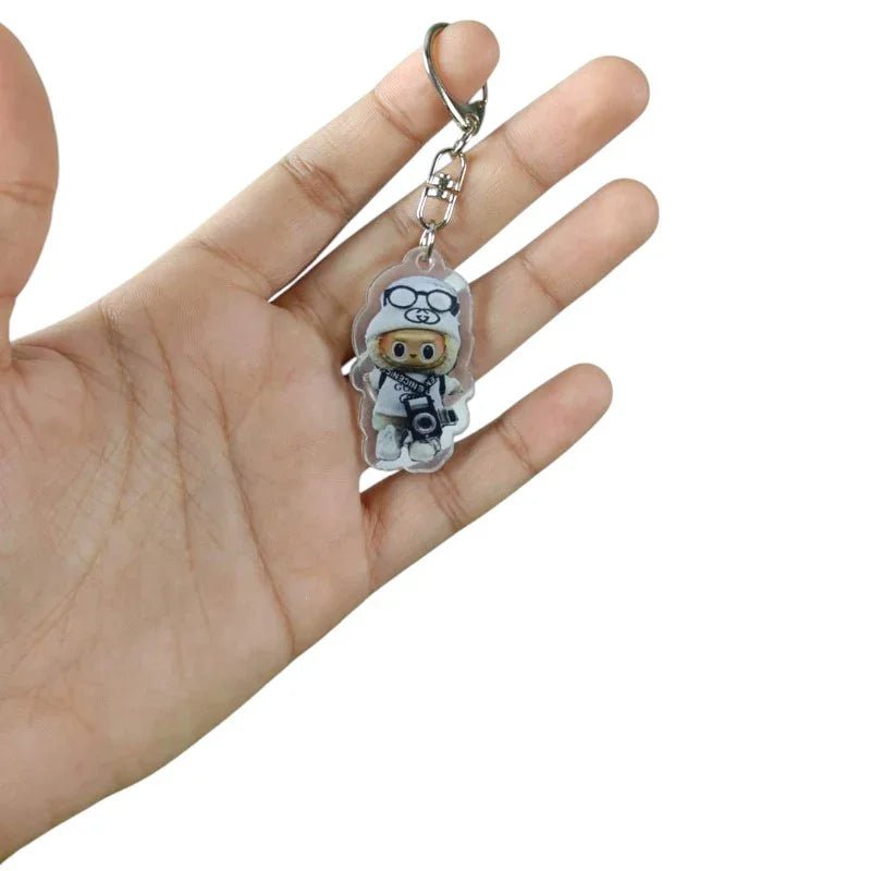 Labubu Flat Friends 2D Keychain - Image 28