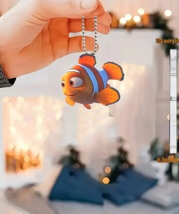 Nemo Splashy Smiles Acrylic Keychain