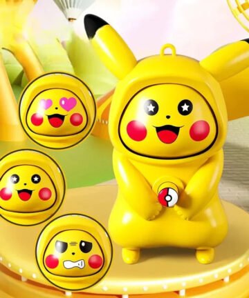 Pikachu Mood Switch Keychain