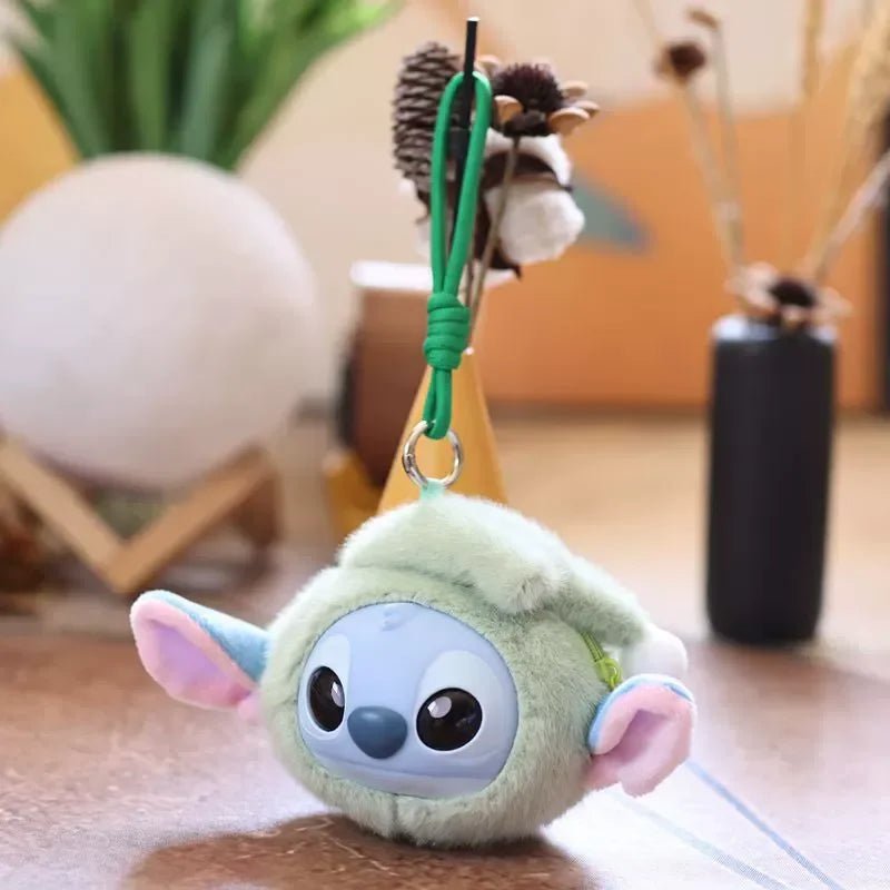Stitch Big Head Eat Before Sleep Keychain - Image 4