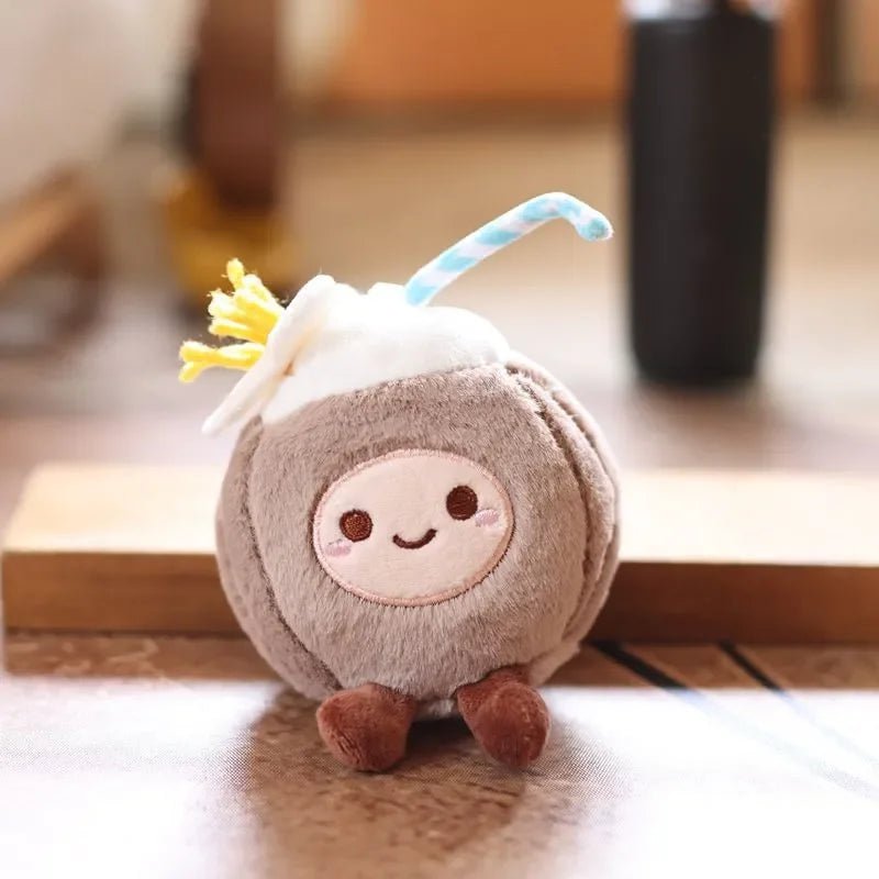 JC Island Coconut Plush Keychain - Image 7