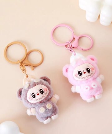 Labuboo Tactile Touch Mini Plush Keychain