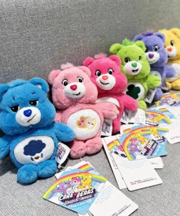 Care Bears Squishy Plush Keychain