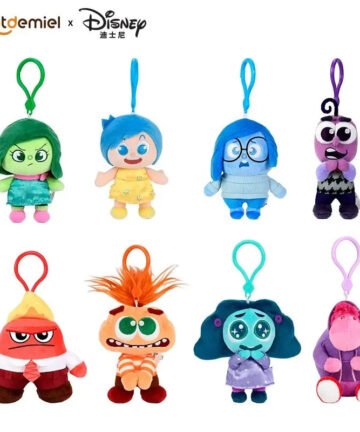 DZNY Inside Out Crew Plush Keychain