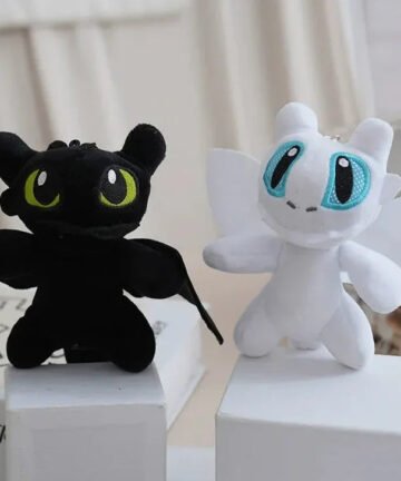 Fury Unleashed Dragon Plush Keychain