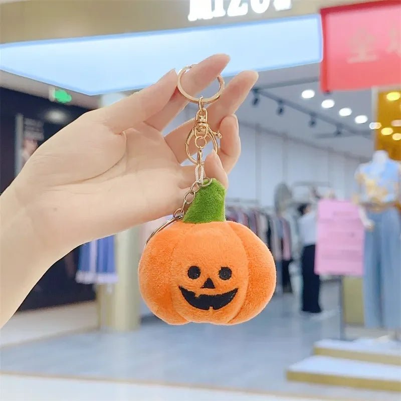 Jack-o-Soft Pumpkin Plush Keychain - Image 5