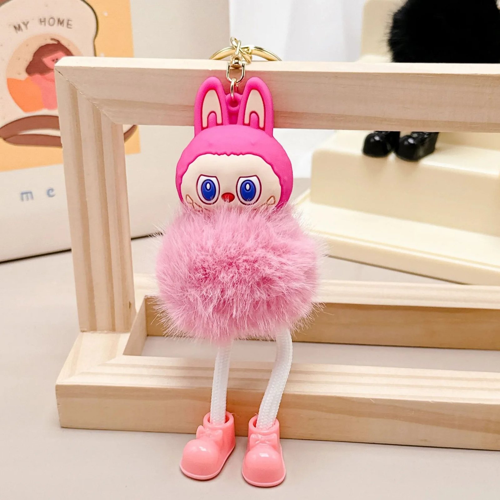 Labubu Long-Legged Plush Keychain - Image 16