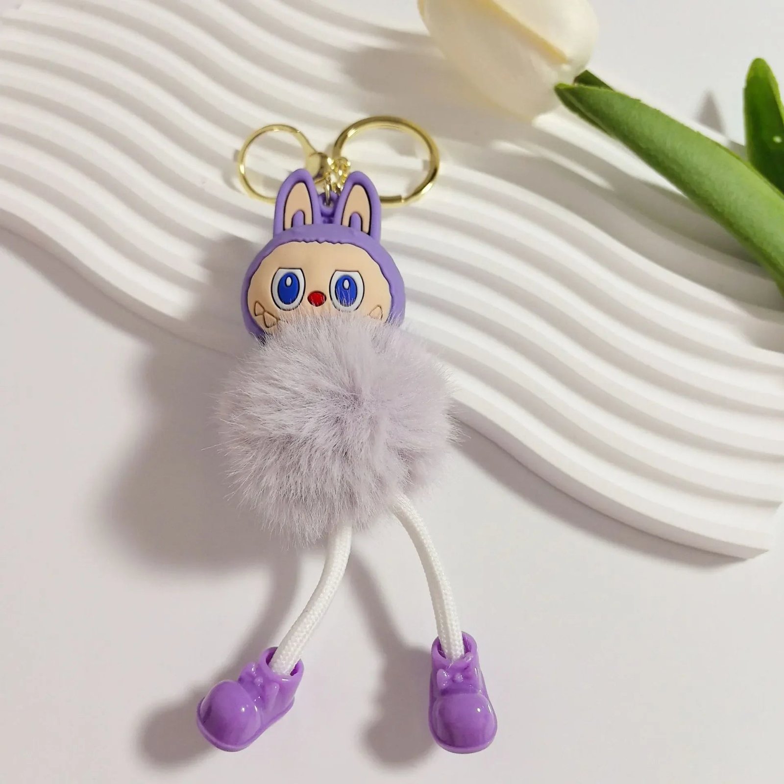 Labubu Long-Legged Plush Keychain - Image 11