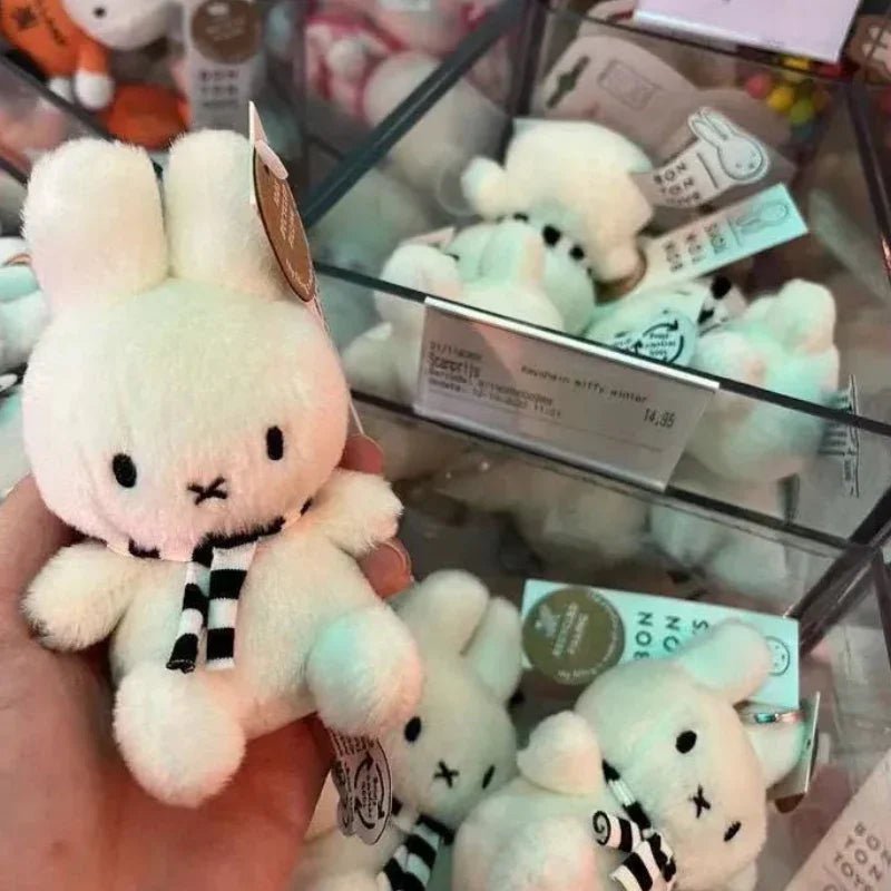 Miffy Winter Scarf Plush Keychain - Image 2