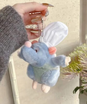 Ratatouille Chef Remy Plush Keychain