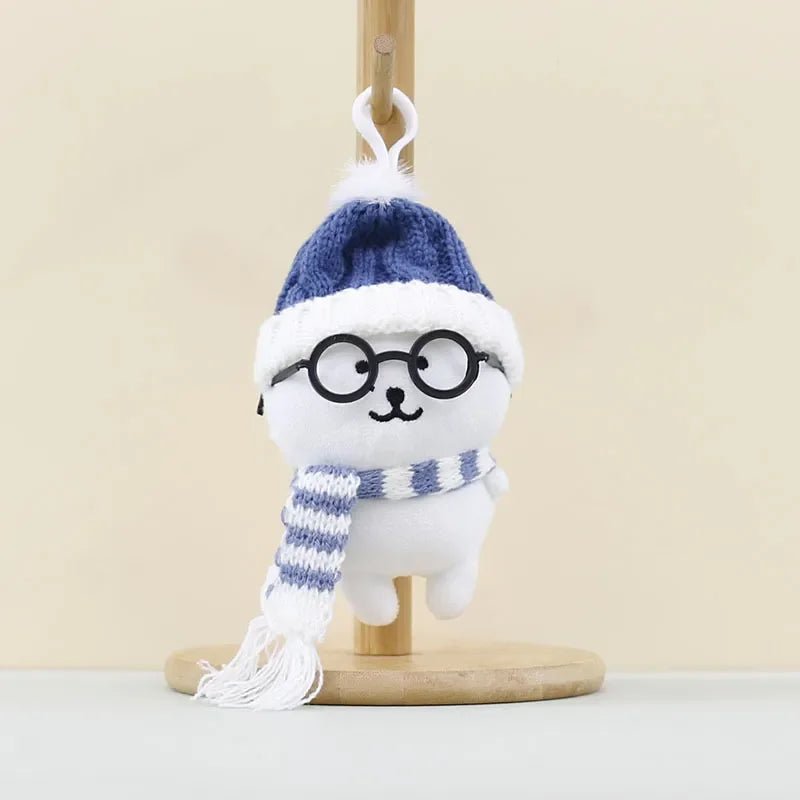 Winter Geek Bear Plush Keychain - Image 8