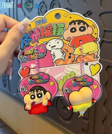 Genuine Crayon Shinchan Squishy Bottom Keychain