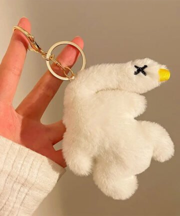Roast Duck Zen Plush Keychain