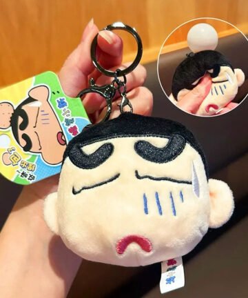 Shinichan Squishy Bonk Plush Keychain